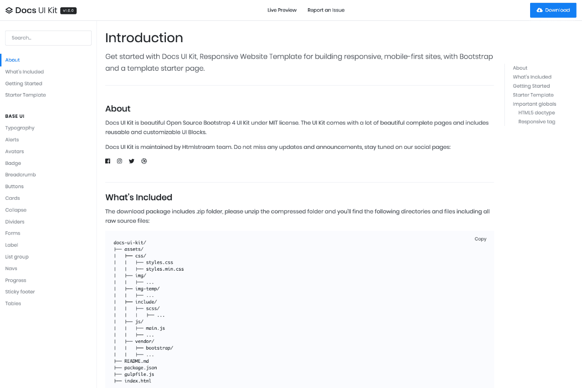 Docs Layout 2