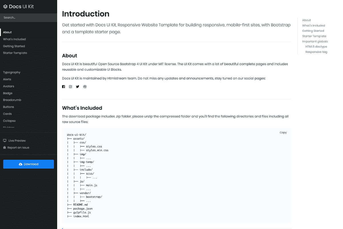 Docs Layout 3
